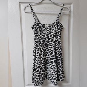 Lush Dress - Snow Leopard - Size Small